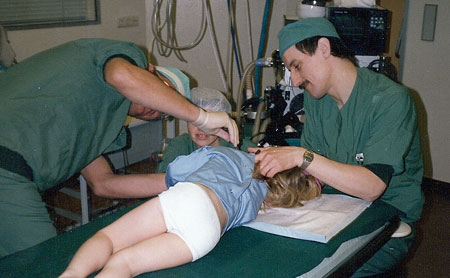 Menno at work in his early years...