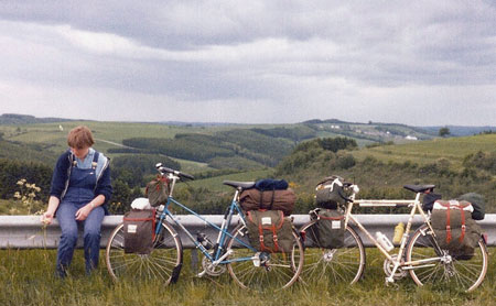 1981 trip with Rieneke to Luxembourg
